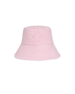 Женская шапка-ушанка Maui French Terry двухсторонняя светло-розового цвета Jocelyn