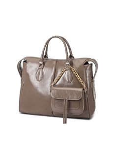 Большая универсальная сумка-кошелек Yareli Tote от Mia K, хаки Mkf collection by mia k.