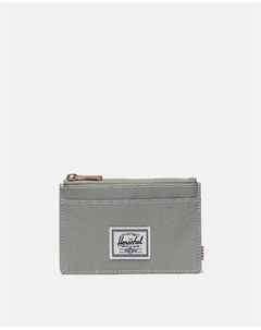 Зеленая визитница Supply Oscar на молнии, светло-зеленый Herschel
