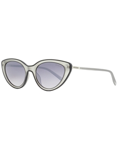 Женские солнцезащитные очки Cateye GU3061 20C матовые прозрачные серые 54 мм Guess