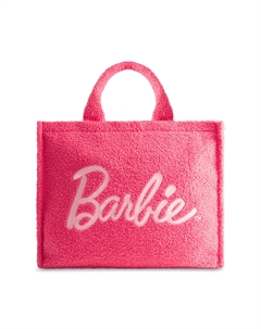 FUL Большая дорожная сумка-тоут Barbie Sherpa с ремнем для переноски, розовый Mattel