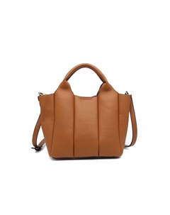 Сумка-портфель Maddox Panelled в оранжевом цвете Jen & co.