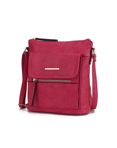 Triss Плечевая женская сумка с несколькими отделениями, фуксия Mkf collection by mia k.