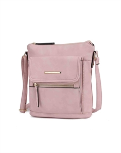 Triss Плечевая женская сумка с несколькими отделениями, розовый Mkf collection by mia k.