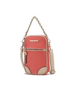 Женская сумка через плечо Sue, нейлоновая сумка через плечо, женская сумка через плечо от Mia K, персиково-лавандовый Mkf collection by mia k.