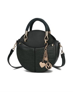 Сумка через плечо Nobella Croco для женщин, оливковый Mkf collection by mia k.