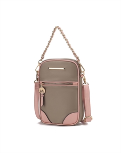 Женская сумка через плечо Sue, нейлоновая сумка через плечо, женская сумка через плечо от Mia K, цвет khaki blush Mkf collection by mia k.