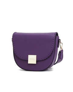 Женская сумка через плечо Isa — стильный и функциональный аксессуар от Mia K, фиолетовый Mkf collection by mia k.