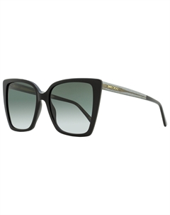 Женские солнцезащитные очки-бабочки Lessie 8079O черные 56 мм Jimmy choo