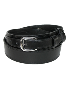 Мужской кожаный ремень Ranger со съемной пряжкой, черный Ctm