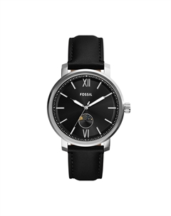 Мужские многофункциональные часы Rhett из нержавеющей стали, черный Fossil