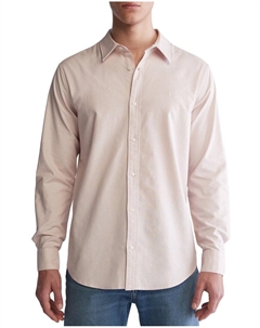 Классическая рубашка Оксфорд от, фиолетовый Calvin klein