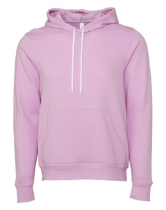 Толстовка с капюшоном из губчатого флиса, цвет lilac Bella+canvas