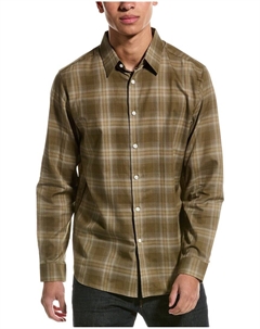 Теория Ирвинг Рубашка, зеленый Theory