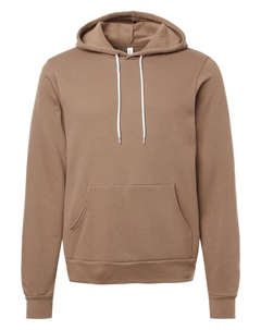 Толстовка с капюшоном из губчатого флиса, цвет vintage brown Bella+canvas