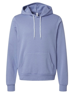 Толстовка с капюшоном из губчатого флиса, цвет lavender blue Bella+canvas