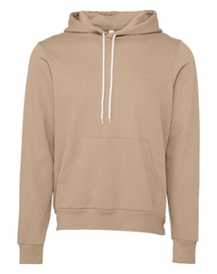 Толстовка с капюшоном из губчатого флиса, цвет tan Bella+canvas
