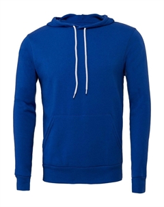 Толстовка с капюшоном из губчатого флиса, цвет true royal Bella+canvas