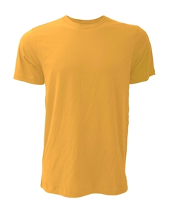 Футболка унисекс из джерси с круглым вырезом и коротким рукавом из парусины Bella+canvas