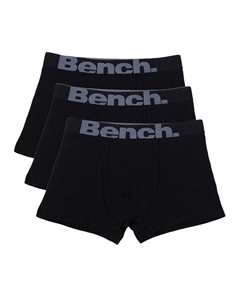 Трусы-боксеры Sutton (3 шт. в упаковке), черный Bench