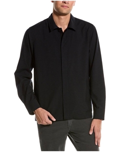 Рубашка из смеси шерсти и шерсти Hyde, темно-синий Rag & bone