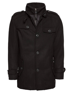 Межсезонная куртка Brendan, черный Indicode jeans