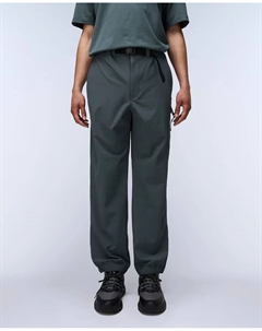 Мужские брюки-джоггеры свободного кроя Avers темно-зеленого цвета Napapijri