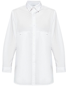 Хлопковая рубашка, белый Yohji yamamoto