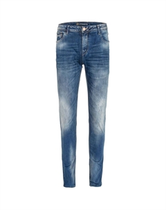 Джинсы повседневного кроя прямого кроя, синий Cipo&baxx