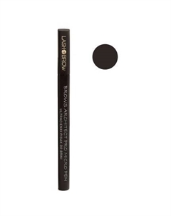 Карандаш для бровей Ultra Thin 4 Черный Lash brow