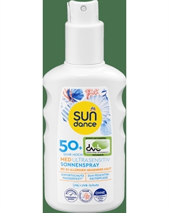 Солнцезащитный спрей Sonnenspray MED ultra sensitiv, LSF 50+, 200 ml Sundance