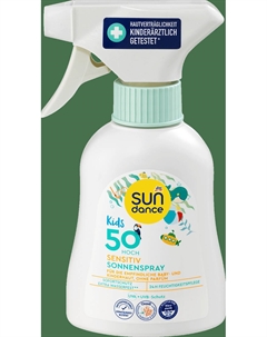 Солнцезащитный спрей Sonnenspray Kids sensitiv, LSF 50, 200 ml Sundance