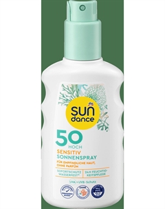 Солнцезащитный спрей Sonnenspray, sensitiv, LSF 50, 200 ml Sundance