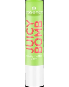 Бальзам для губ Lippenbalsam Juicy Bomb Glossy 04 Kiwi To My Heart, 2,5 g Essence