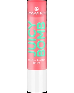 Бальзам для губ Lippenbalsam Juicy Bomb Glossy 01 One In A Melon, 2,5 g Essence