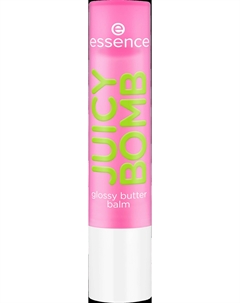 Бальзам для губ Lippenbalsam Juicy Bomb Glossy 03 Time To Pitaya, 2,5 g Essence