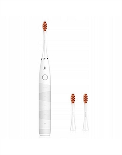 Набор: белая звуковая зубная щетка, 1 шт. + головки, 3 шт. Flow s Oclean