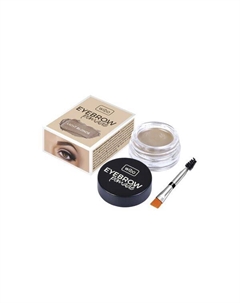 Водостойкая помада для бровей 5 светло-русый, 6 г Eyebrow pomade, цвет 5 light blonde Wibo