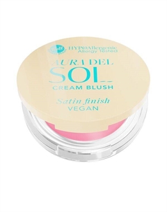 Гипоаллергенные кремовые румяна 01, 4,5 г Del sol Bell hypoallergenic
