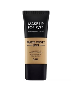 Тональная основа с матовым бархатистым эффектом и полным покрытием, цвет y445 amber Make up for ever