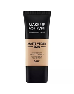 Тональная основа с матовым бархатистым эффектом и полным покрытием, цвет y325 flesh Make up for ever