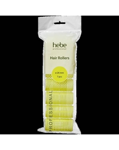 Бигуди на липучке ø 26 мм, 7 шт./1 упаковка. Hair rollers Hebe professional