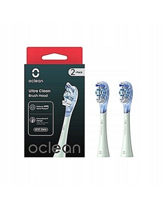 Насадки для звуковой зубной щетки, мятные, 2 шт./1 упаковка. Ultra clean uc02 Oclean