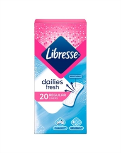 Обычные гигиенические прокладки, 20 шт./1 упаковка. Libresse
