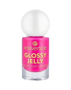 Мини-лак для ногтей 02, 5 мл Glossy jelly, цвет 02 Essence