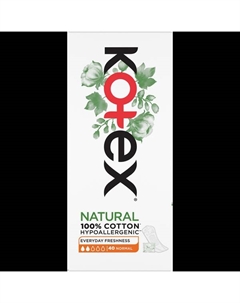 Обычные гигиенические прокладки, 40 шт./1 упаковка. Liners Kotex