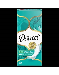 Гигиенические прокладки, 20 шт./1 упаковка. Waterlily multiform Discreet