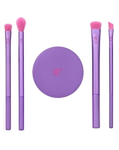 Набор: кисти для макияжа глаз, 4 шт. Afterglow Real techniques