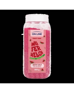Соль для ванн «Арбуз», 800 г Fruity shot On line