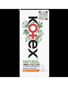 Обычные гигиенические прокладки, 20 шт./1 упаковка. Liners Kotex